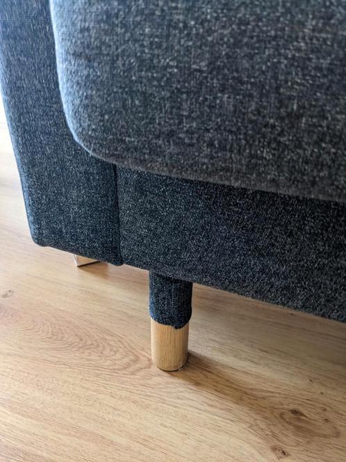 LANDSKRONA Canapé 3 places, Gunnared gris foncé/bois, Huis en Inrichting, Zetels | Voetbanken en poefs, Zo goed als nieuw, Hout