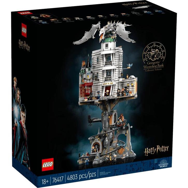 LEGO 76417 Gringotts Wizard Bank, Enfants & Bébés, Jouets | Duplo & Lego, Neuf, Lego, Ensemble complet, Enlèvement ou Envoi