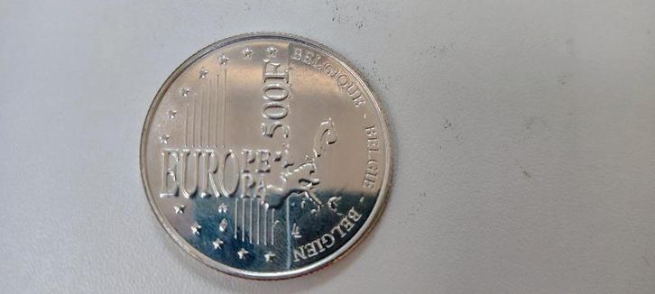 500 francs Albert et Isabelle, Timbres & Monnaies, Monnaies | Belgique, Monnaie en vrac, Enlèvement ou Envoi