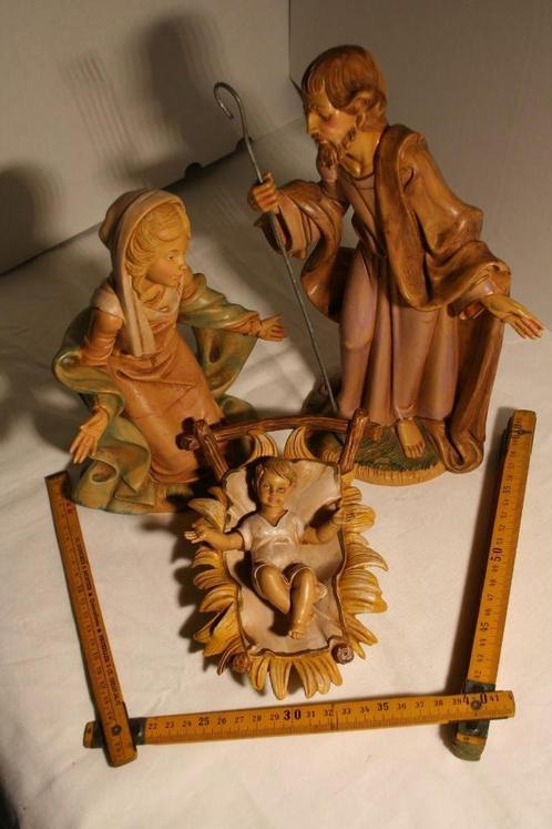 Kerststal beeldjes, Diversen, Kerst, Gebruikt, Ophalen of Verzenden