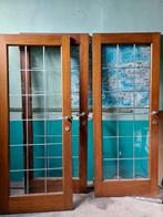 Glazen binnendeuren, Doe-het-zelf en Bouw, Deuren en Vliegenramen, Glas, Zo goed als nieuw, Ophalen