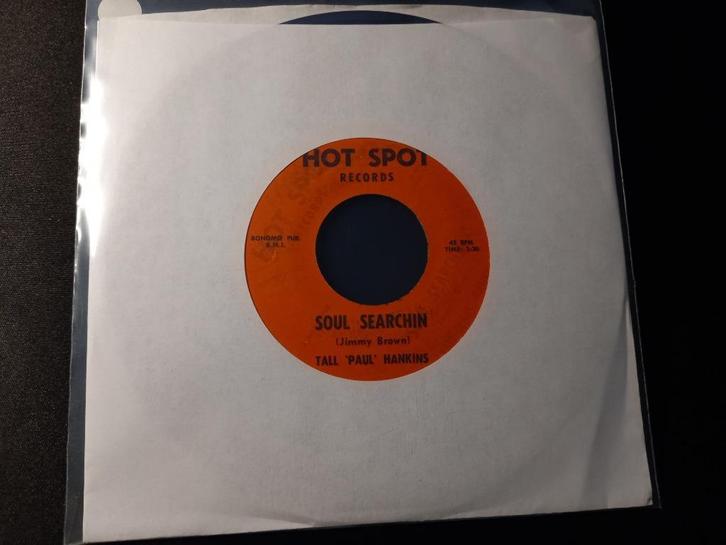 Tall 'Paul' Hankins ‎– Soul Searchin - '7 Poporn, Cd's en Dvd's, Vinyl Singles, Zo goed als nieuw, Single, R&B en Soul, 7 inch
