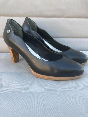 Echt lederen zwarte pumps No Stress maat 37 Nieuw  beschikbaar voor biedingen