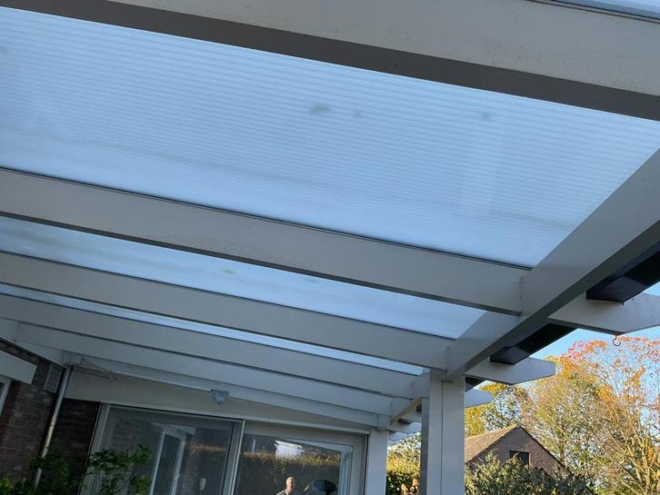 Polycarbonaat platen in zeer goede staat!, Tuin en Terras, Overkappingen, Gebruikt, Ophalen