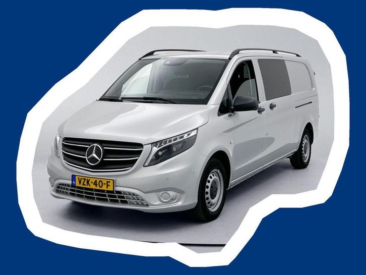 Mercedes-Benz Vito 114 CDI Extra Lang Dubbele Cabine Led kop, Auto's, Bestelwagens en Lichte vracht, Bedrijf, ABS, Centrale vergrendeling