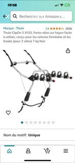 Porte velo thule clip on, Autos : Divers, Porte-vélos, Enlèvement, Comme neuf