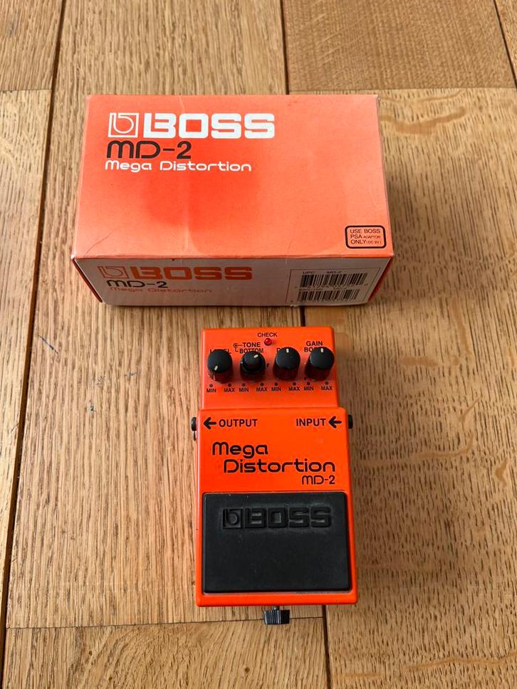 Boss MD-2 pedaal, Muziek en Instrumenten, Effecten, Gebruikt, Ophalen of Verzenden