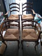 Rieten stoelen, Ophalen