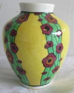 Art déco Boch Vase en céramique Catteau design Olga 144, Envoi