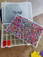 Sintcadeau : strijkparels-opbergdoos-figuren/vormen, Kinderen en Baby's, Speelgoed | Educatief en Creatief, Ophalen, Zo goed als nieuw