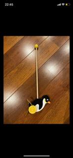 Houten duwstok Pinguin 58 cm, Comme neuf, Enlèvement ou Envoi