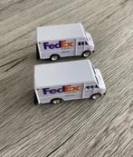 2 miniatuur FedEx-vrachtwagens, Hobby en Vrije tijd, Nieuw, Overige merken, Auto