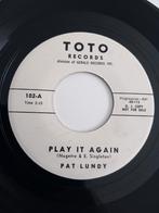 PAT LUNDY. PLAY IT AGAIN. 1962 COLLECTOR USA 45T, Enlèvement ou Envoi