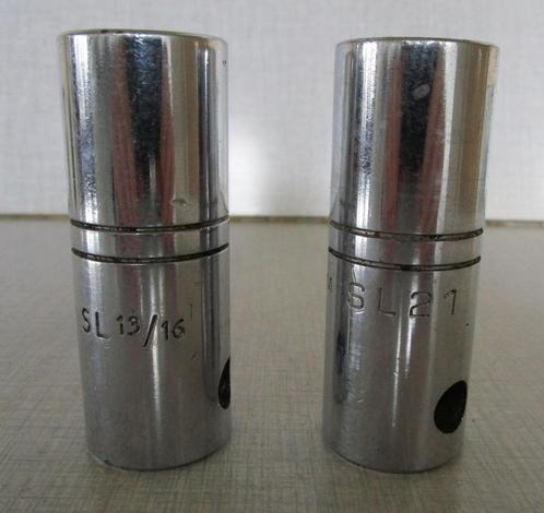 SAM Vanadium dop type SL21 en SL13/16” (= identiek) OPRUIM, Auto diversen, Autogereedschap, Gebruikt, Ophalen of Verzenden