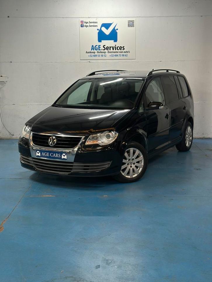 Volkswagen touran 7-zits 1.4 TSI benzine automaat, Auto's, Volkswagen, Bedrijf, Touran, Achteruitrijcamera, Adaptieve lichten