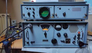 Rohde & Schwarz EMS300 VHF buizenontvanger met scoop. beschikbaar voor biedingen