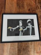 Lithografie Banksy pulp fiction, Enlèvement ou Envoi