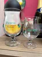 Duvel glazen Surpise 16,5 & 33cl groene, Verzamelen, Ophalen of Verzenden, Nieuw, Glas of Glazen, Duvel