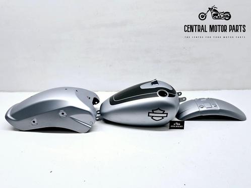 Softail Fat Bob 2018-up Tankset Barracuda Silver, Motoren, Onderdelen | Harley-Davidson, Nieuw, Ophalen of Verzenden