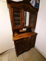 Antieken kast drie deuren, Antiek en Kunst, Ophalen