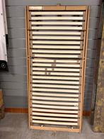 Lattenbodem, Huis en Inrichting, Slaapkamer | Matrassen en Bedbodems, Ophalen, Gebruikt, 90 cm, Eenpersoons
