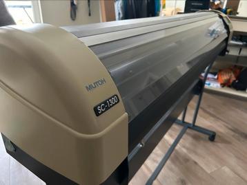Mutoh SC-1300 snijplotter, Enlèvement, Utilisé