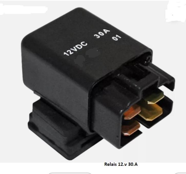 Startmotor Relais 12V 30A, Fietsen en Brommers, Brommeronderdelen | Algemeen, Zo goed als nieuw, Verzenden