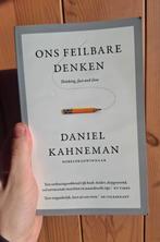 Daniel Kahneman - Ons feilbare denken, Livres, Psychologie, Enlèvement ou Envoi, Daniel Kahneman