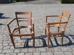 Carcasses de chaises avec accotoirs à garnir