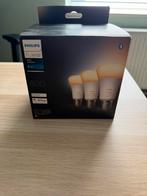 3 Philips HUE white ambient 800 E27, Huis en Inrichting, Lampen | Losse lampen, Led-lamp, Minder dan 30 watt, Zo goed als nieuw