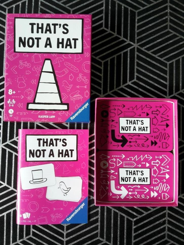 Leuk kaartspel That’s not a Hat, 3-8 spelers, + gratis promo, Hobby en Vrije tijd, Gezelschapsspellen | Kaartspellen, Nieuw, Ophalen of Verzenden