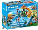 Playmobil openlucht zwembad met glijbaan 4858, Kinderen en Baby's, Speelgoed | Playmobil, Ophalen of Verzenden, Gebruikt, Complete set