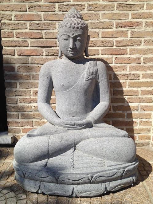 Statue de bouddha d'une qualité exceptionnelle, Antiquités & Art, Art | Sculptures & Bois, Enlèvement