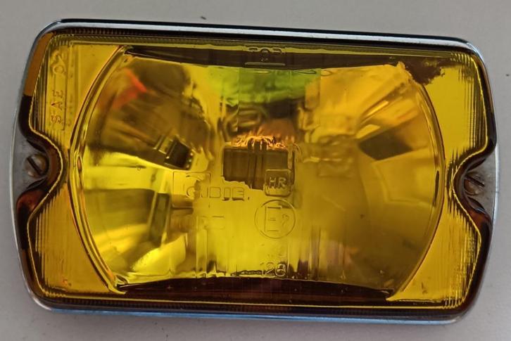 Gele Cibié 35 verstraler (glas + reflector), Auto-onderdelen, Verlichting, Renault, Gebruikt, Ophalen