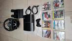 PlayStation 3 Fat in goede staat met 8 games en stuur, Games en Spelcomputers, Spelcomputers | Sony PlayStation 3, Ophalen of Verzenden
