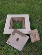 Putdeksel 30x30 (dubbele bodem), Doe-het-zelf en Bouw, Buizen en Afvoer, Ophalen, Zo goed als nieuw, Aluminium