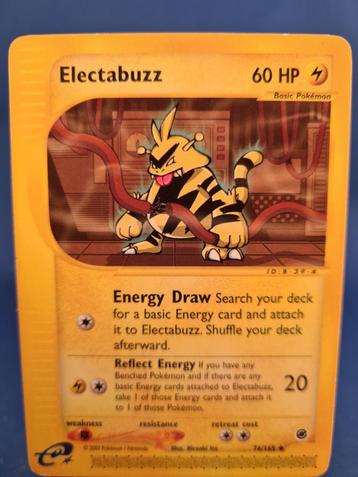 Electabuzz 76/165 - Expedition Base Set beschikbaar voor biedingen