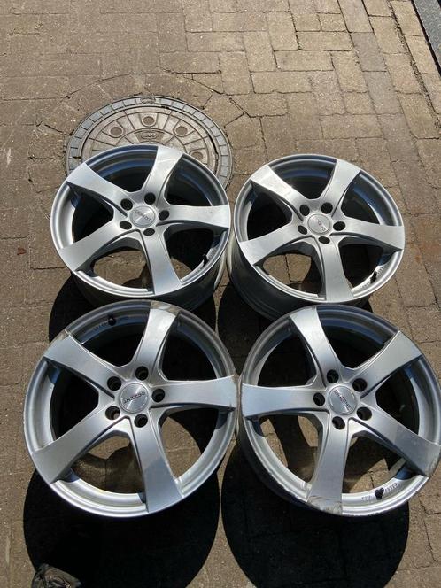4 17 duim inch alu velgen Dezent 5 x 108 Volvo BMW of Ford, Auto-onderdelen, Banden en Velgen, Velg(en), 17 inch, Personenwagen