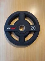 Lifemaxx olympische schijf 20kg 50mm 1+1 gratis!, Sport en Fitness, Ophalen, Nieuw, Halterschijven