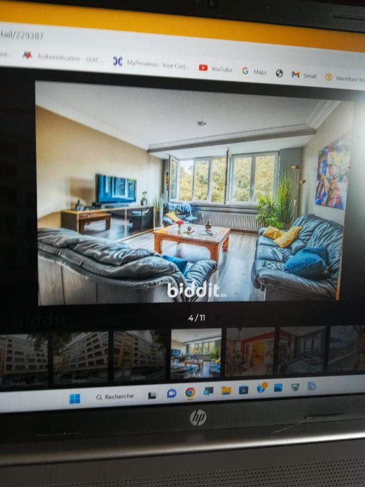 appartement en (nu-propriété ), Immo, Maisons à vendre, Bruxelles, Appartement, A+++