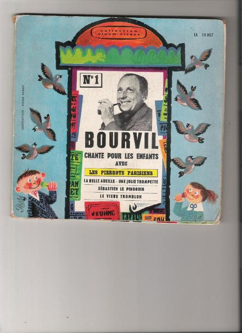 Bourvil chante pour les enfants - EP, CD & DVD, Vinyles Singles, Utilisé, EP, Pop, 7 pouces, Enlèvement ou Envoi