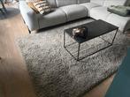 Wollen fluffy tapijt in beige tinten, Huis en Inrichting, Stoffering | Tapijten en Vloerkleden, Ophalen, Gebruikt, Beige, Rechthoekig