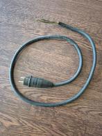 Stekker mono rubber met 1,2 m kabel, Doe-het-zelf en Bouw, Elektriciteit en Kabels, Ophalen, Zo goed als nieuw, Stekker
