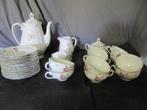 Antieke koffieset, Verzamelen, Ophalen, Zo goed als nieuw, Porselein, Compleet servies