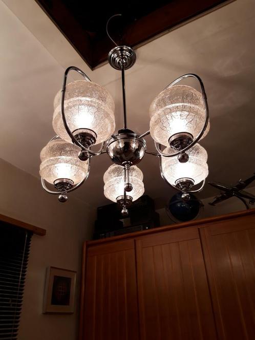art deco kroonluchter, Antiek en Kunst, Antiek | Verlichting