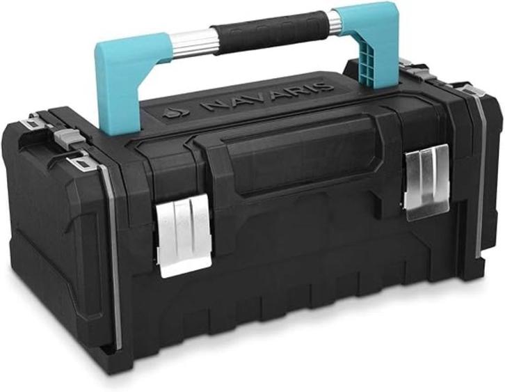 Boîte à outils en plastique Navaris LIVRAISON RAPIDE ET GRAT, Bricolage & Construction, Boîtes à outils, Neuf, Envoi