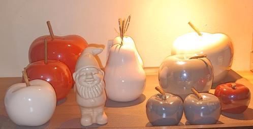 Decoratie appels - peren en kaboutertje, Huis en Inrichting, Woonaccessoires | Overige, Zo goed als nieuw, Ophalen of Verzenden
