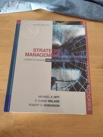 Strategic management globalization concepts cases beschikbaar voor biedingen