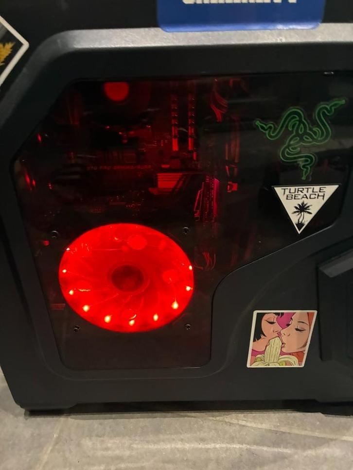 Computer, Computers en Software, Desktop Pc's, Gebruikt, 3 tot 4 Ghz, HDD, SSD, 16 GB, Met videokaart, Gaming, Ophalen