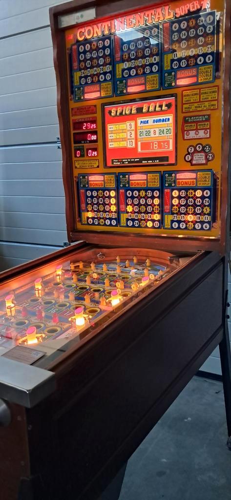 Cafespel bingo, Verzamelen, Automaten | Flipperkasten, Zo goed als nieuw, Ophalen